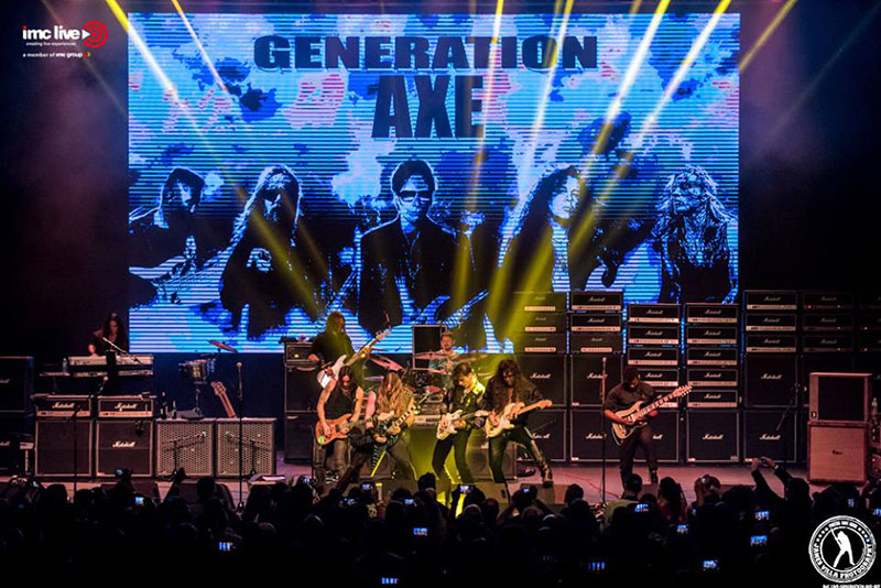 เตรียมระเบิดความมันส์ !!! GENERATION AXE A Night of Guitars Asia Tour ...