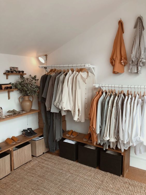 ไอเดียจัดห้องมุมแต่งตัวแบบ Open Closet