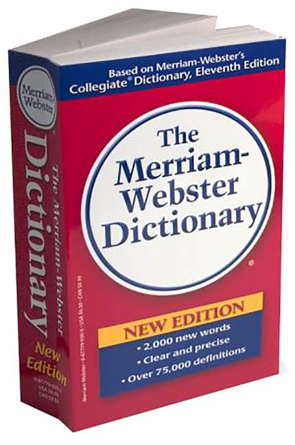 พจนานุกรมฉบับปรับปรุงใหม่ "เมอร์เรียม-เว็บสเตอร์" (Merriam-Webster)  ขอขอบคุณภาพจาก getintopc.com