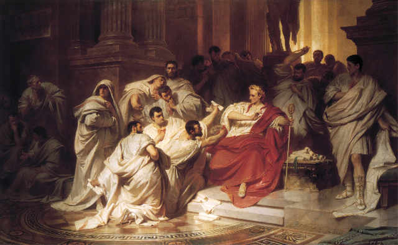 http://literature.wikia.com/wiki/Julius_Caesar_(play)?file=Murder_Of_Caesar_1865_Karl_Theodor_von_Piloty.jpg