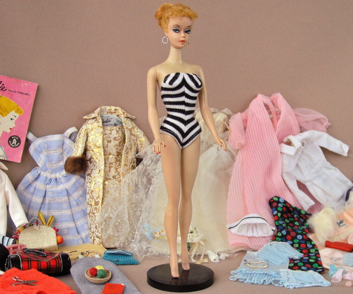 http://www.fashion-doll-guide.com/Number-One-and-Two-Ponytail-Vintage-Barbie-Doll.html