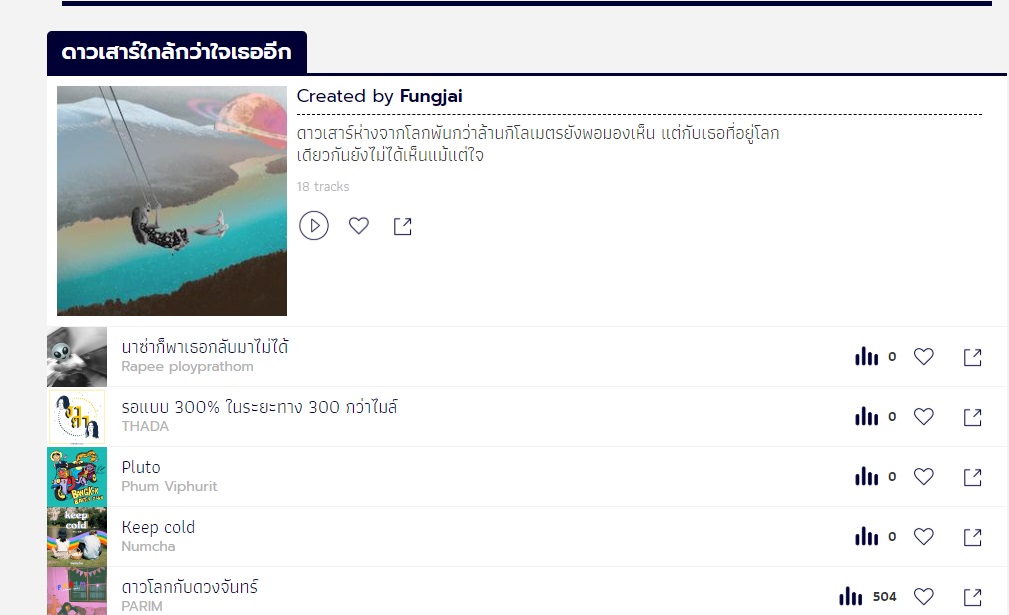 แนะนำ Playlist เพลงร กแทนใจท กสถานะ ร กมากแค ไหนลองฟ งด