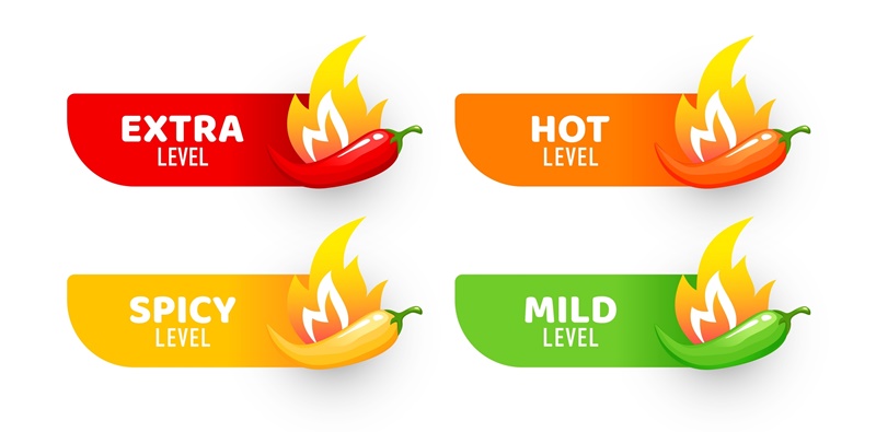 เผ็ด ภาษาอังกฤษ Hot-Spicy ต่างกันอย่างไร และคำบอกระดับความเผ็ดในภาษาอังกฤษ