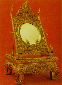 พระฉายทองคำลงยา