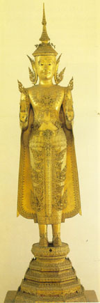พระพุทธรูปทรงเครื่องประทับยืน