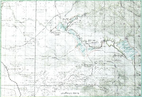 แผนที่พระราชทาน ตัวอย่างแผนที่ที่พระบาทสมเด็จพระเจ้าอยู่หัวทรงใช้