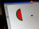 วาดภาพแตงโม ด้วยโปรแกรม Paint